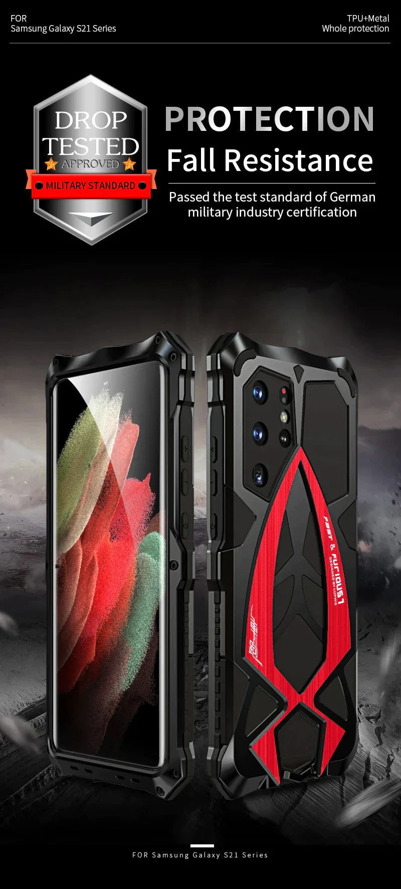 360 Full Protect Armor Case For Samsung Galaxy S Series - Premium Mobile Phone Cases from Luphie - Just $35! Shop now at Dressmycell.com 360 Full Protect Armor Case For Samsung Galaxy S Series - Premium Mobile Phone Cases from Luphie - Just $35! Shop now at Dressmycell.com